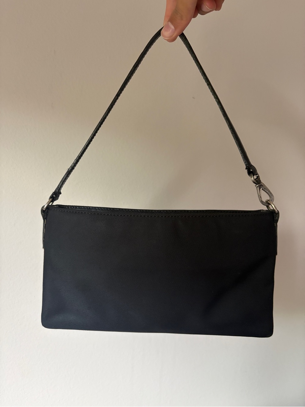 Coach Black Nylon Shoulder Bag w/ Strap purse -Mercer Demi